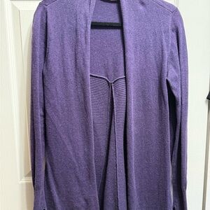 Athleta Purple Women's Cardigan Sweater